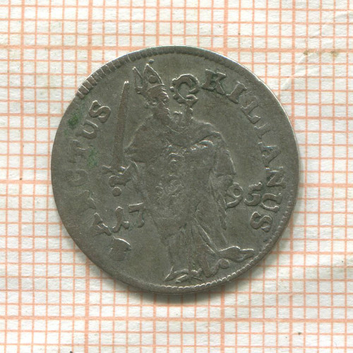 1 шиллинг. Вюрцбург 1795г