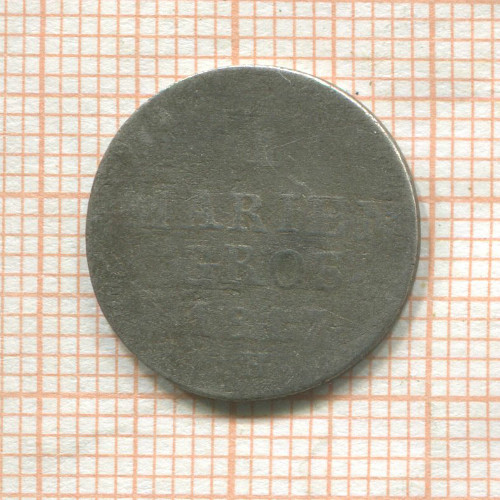 1 мариенгрош. Брауншвейг-Каленберг-Ганновер 1817г