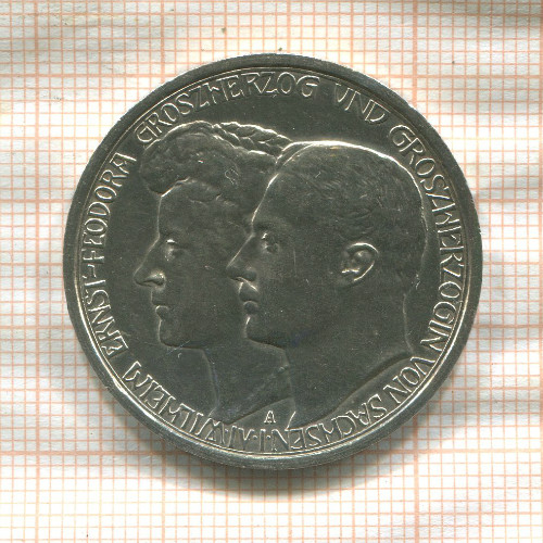 3 марки. Саксен-Ваймар-Эйзенах 1910г