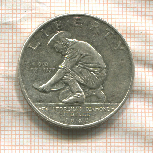 1/2 доллара. США 1925г