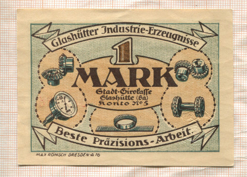 1 марка. Германия 1921г