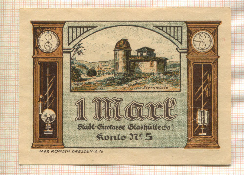 1 марка. Германия 1921г