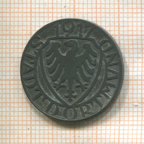 Нотгельд. 10 пфеннигов. Германия. Дортмунд