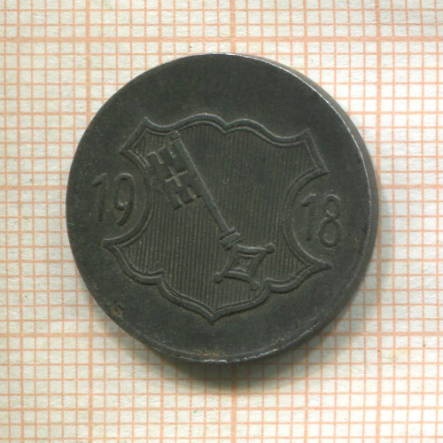 Нотгельд. 10 пфеннигов. Германия. Вормс