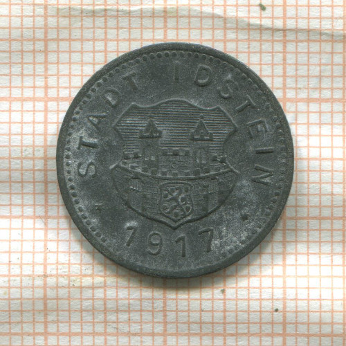 Нотгельд. 10 пфеннигов. Германия. Идштайн