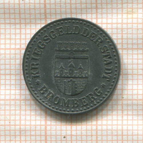 Нотгельд. 10 пфеннигов. Германия. Бромберг