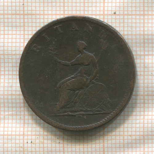 1/2 пенни. Великобритания 1806г