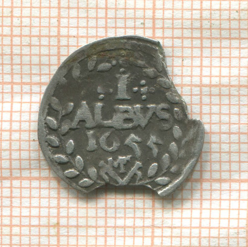 1 альбус. Майнц 1655г