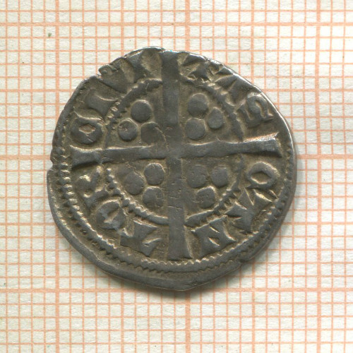 Денье. Франция. Лотарингия. 1320-1322 гг.