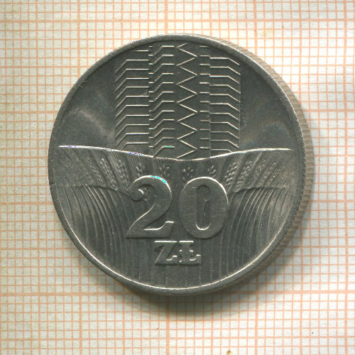 20 злотых. Польша 1973г