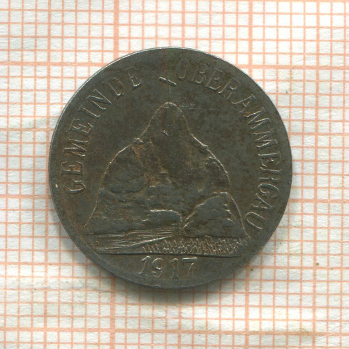 Нотгельд. 5 пфеннигов. Германия. Обераммергау