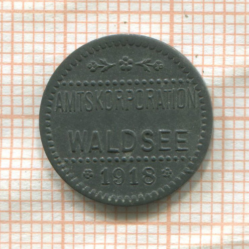 Нотгельд. 5 пфеннигов. Германия. Бад-Вальдзе