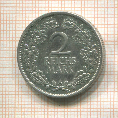 2 марки. Германия 1926г