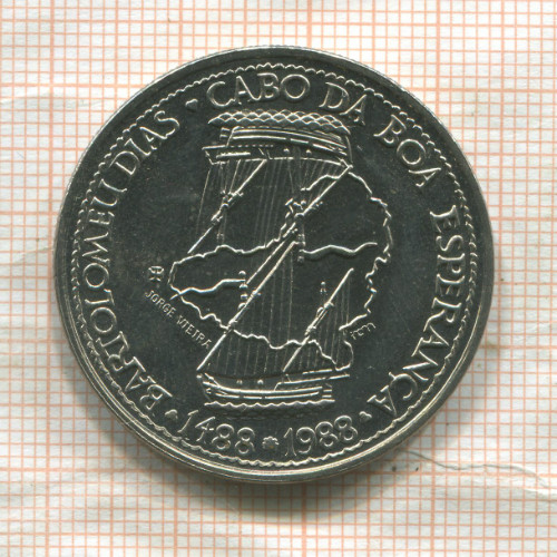 100 эскудо. Португалия 1988г