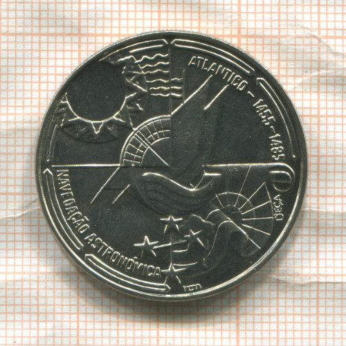 100 эскудо. Португалия 1990г