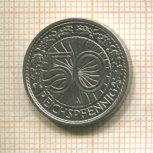 50 пфеннигов. Германия 1935г