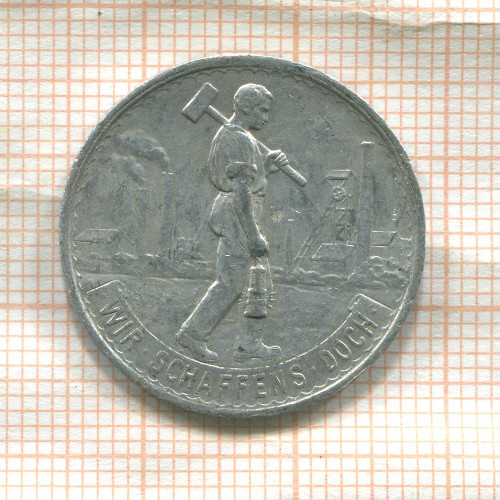 Нотгельд. 50 пфеннигов. Германия. Ваттеншайд