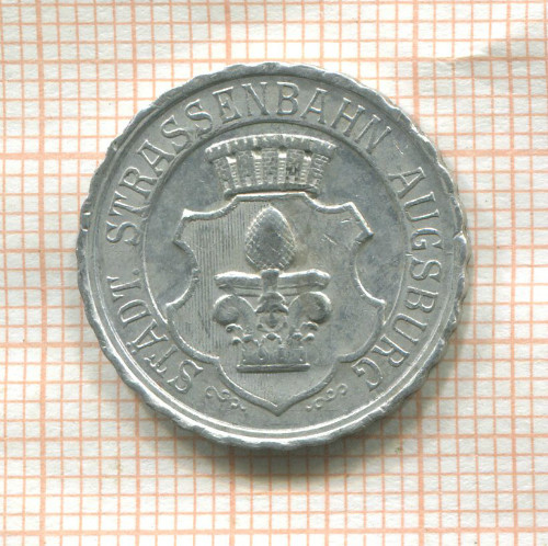 Нотгельд. 20 пфеннигов. Германия. Аугсбург