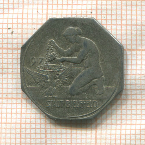 Нотгельд. 10 пфеннигов. Германия. Билефельд