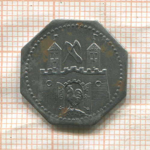 Нотгельд. 10 пфеннигов. Германия. Зуль