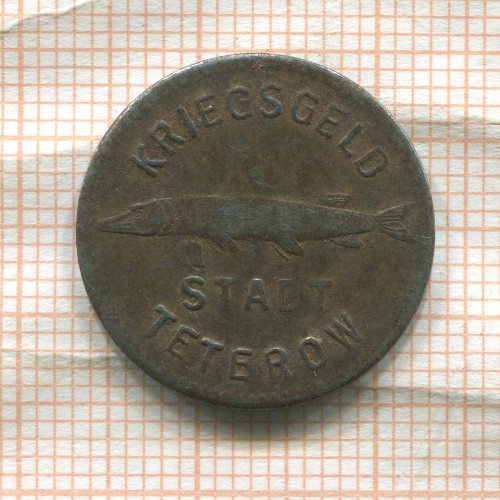 Нотгельд. 10 пфеннигов. Германия. Тетеров