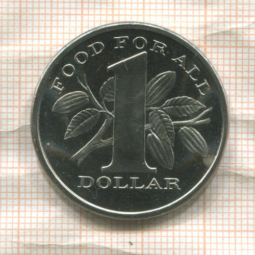 1 доллар. Тринидад и Тобаго. F.A.O. 1969г