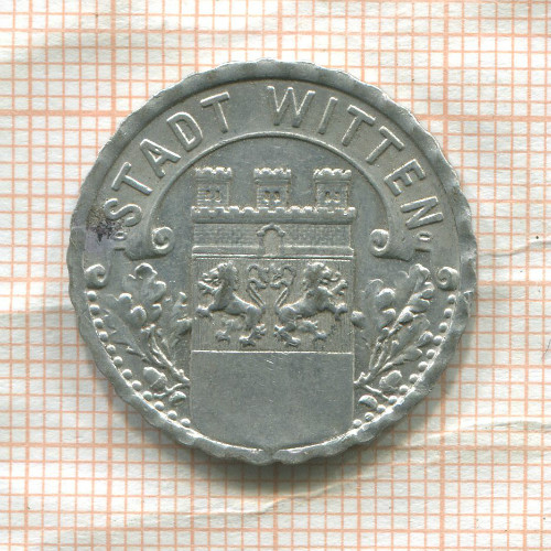 Нотгельд. 50 пфеннигов. Германия. Виттен