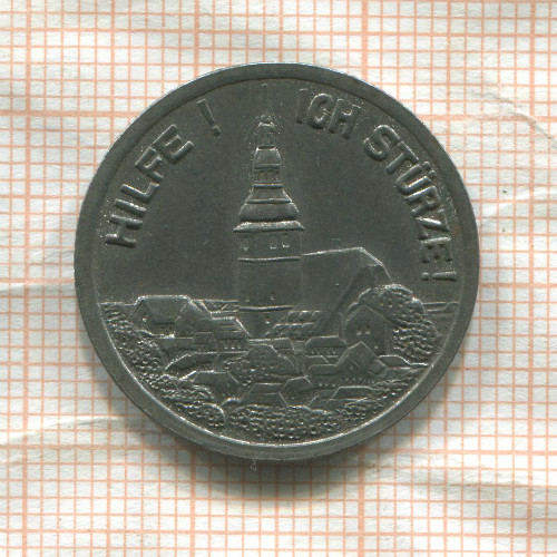 Нотгельд. 50 пфеннигов. Германия. Франкенхаузен