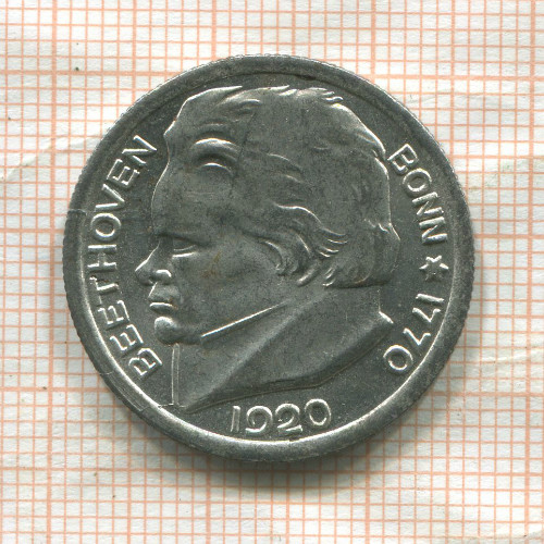 Нотгельд. 50 пфеннигов. Германия. Бонн