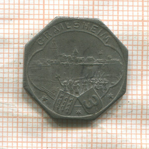 Нотгельд. 10 пфеннигов. Германия. Крайльсхайм