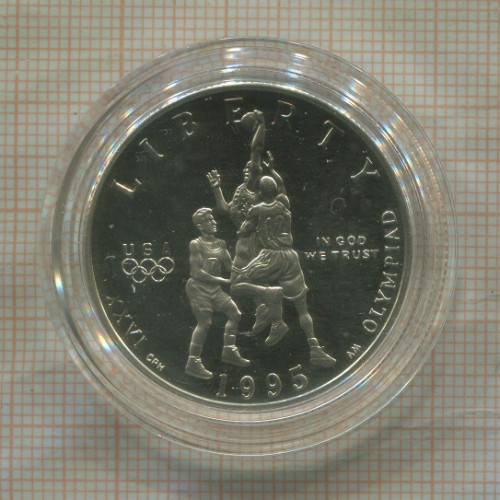1/2 доллара. США 1995г