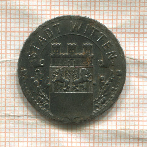 Нотгельд. 50 пфеннигов. Германия. Виттен