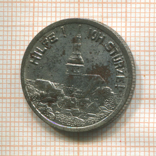 Нотгельд. 50 пфеннигов. Германия. Франкенхаузен