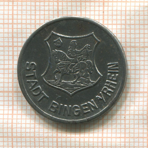 Нотгельд. 50 пфеннигов. Германия. Бинген