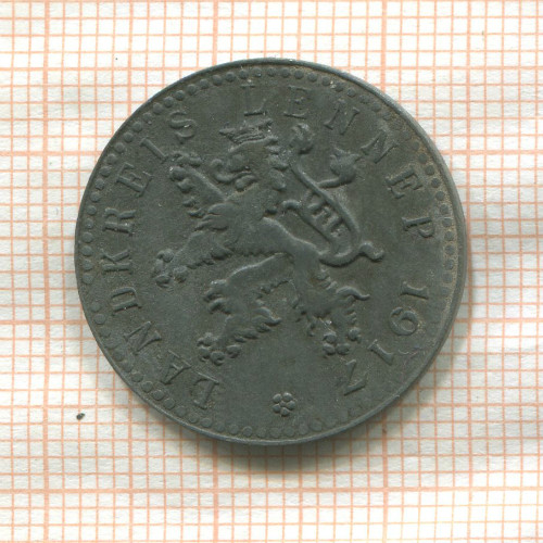 Нотгельд. 50 пфеннигов. Германия. Леннеп