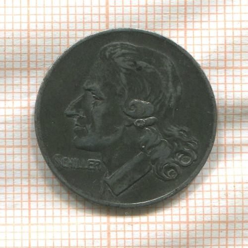 Нотгельд. 50 пфеннигов. Германия. Марбах