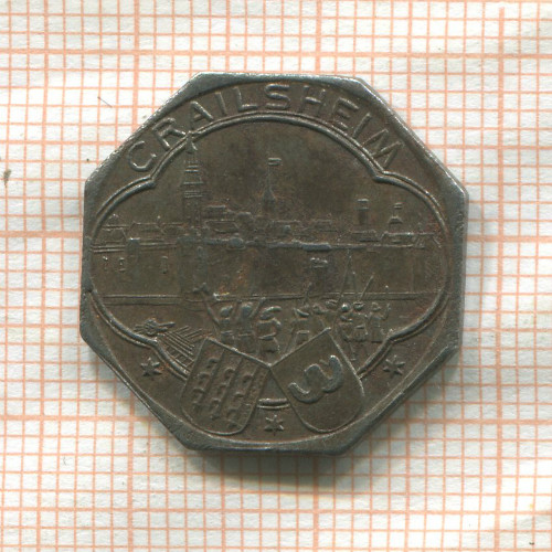 Нотгельд. 10 пфеннигов. Германия. Крайльсхайм