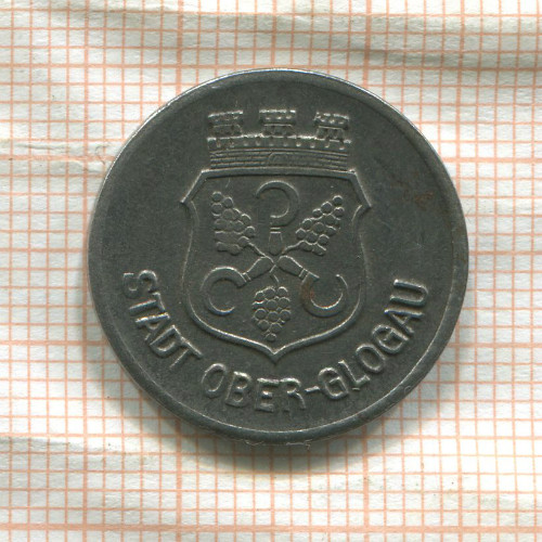 Нотгельд. 10 пфеннигов. Германия. Обер-Глогау