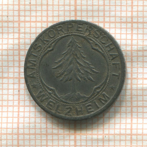 Нотгельд. 5 пфеннигов. Германия. Вельцхайм