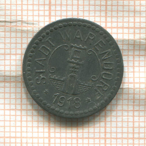 Нотгельд. 5 пфеннигов. Германия. Варендорф