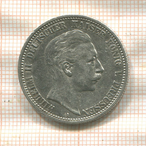 2 марки. Пруссия 1907г