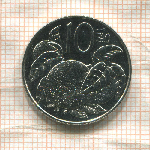 10 центов. Острова Кука. F.A.O 1979г