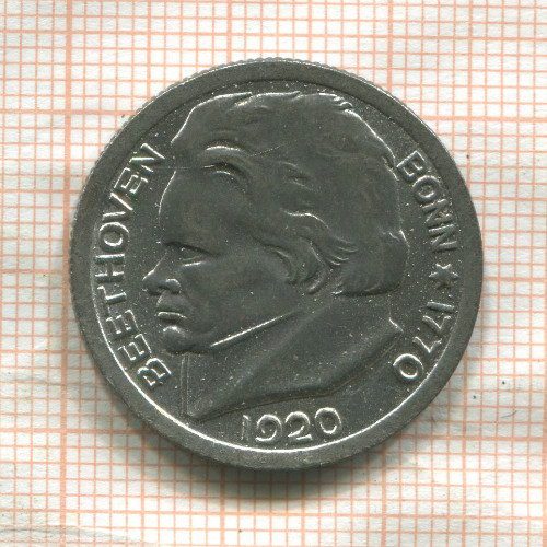 Нотгельд. 50 пфеннигов. Германия. Бонн