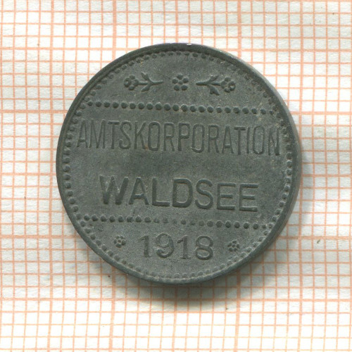 Нотгельд. 10 пфеннигов. Германия. Бад-Вальдзе