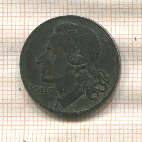 Нотгельд. 50 пфеннигов. Германия. Марбах