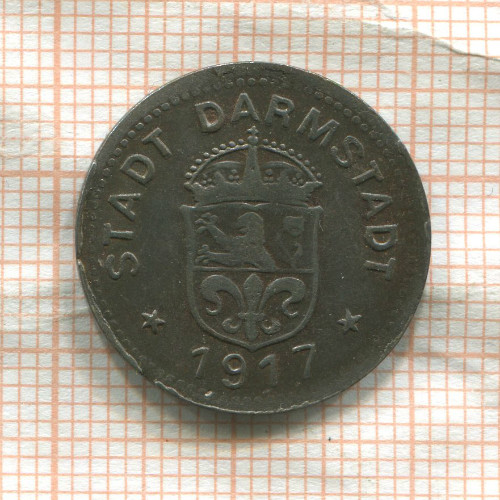 Нотгельд. 10 пфеннигов. Германия. Дармштадт