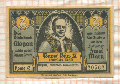 2 марки.Германия 1922г