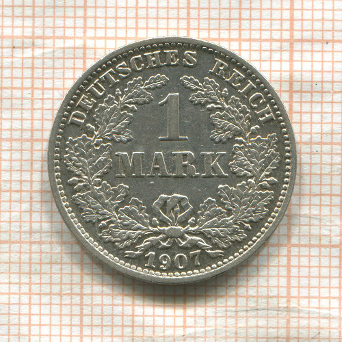 1 марка. Германия 1907г