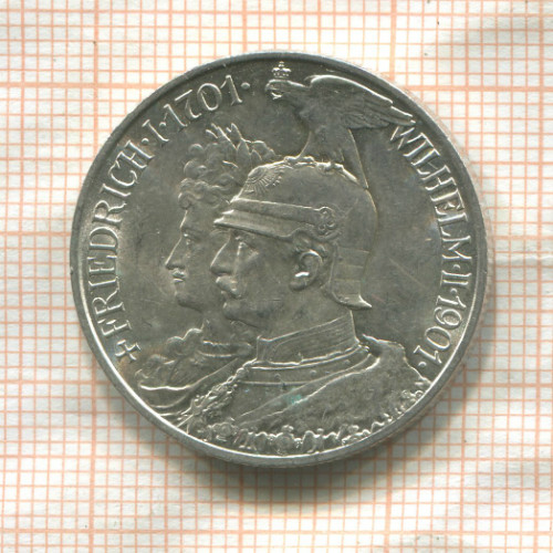 2 марки. Пруссия 1901г