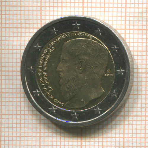 2 евро. Греция 2013г